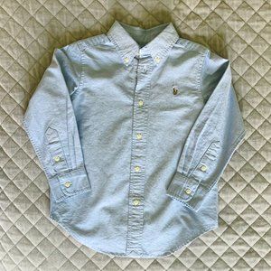 Ralph Lauren Cotton Oxford Long Sleeve Shirt